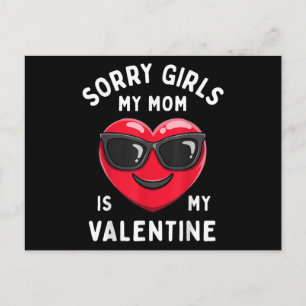 Sorry Meisjes Mijn Moeder Is Mijn Valentijnsdag Briefkaart