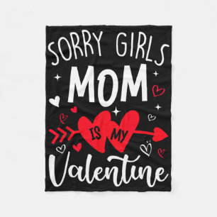 Sorry Meisjes Moeder Is Mijn Valentijnshart Valent Fleece Deken
