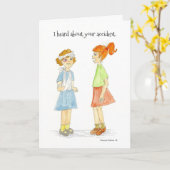 Sorry met uw ongevalkaart kaart (Gele Bloem)