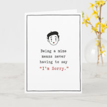 Sorry Mime