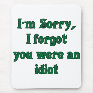 Sorry mousepad muismat