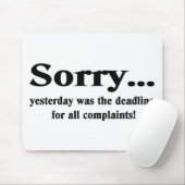 Sorry Muismat (Met muis)