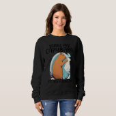 Sorry My Capybara Ate My Homework Shirt Funny Capy (Voorkant volledig)