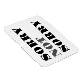 Sorry niet, Flexi Magnet Magneet (Rechterzijde)