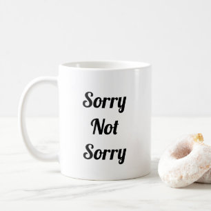 Sorry niet koffiemok