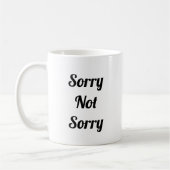 Sorry niet koffiemok (Links)