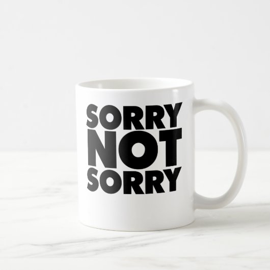 Sorry niet koffiemok (Rechts)