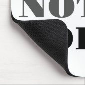 Sorry niet, Mousepad Muismat (Hoek)