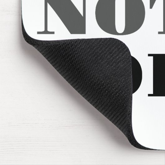 Sorry niet, Mousepad Muismat (Hoek)