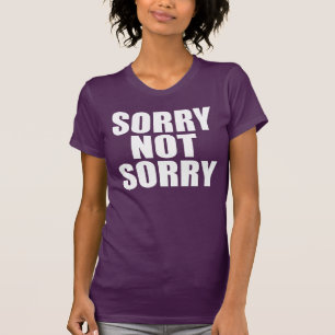 Sorry niet t-shirt
