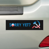 SORRY NOG?  Bumpersticker (Op auto)