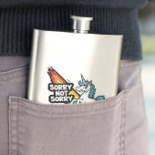 Sorry not Sorry Eenhoorn Fles Flacon (Voorbeeld)