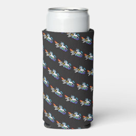 Sorry not Sorry Eenhoorn Schuim Blikje/Fles Koeler