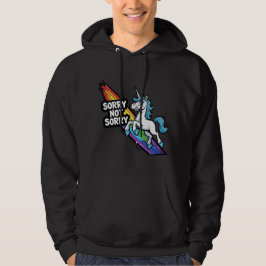 Sorry not Sorry Eenhoorn Volwassenen Pullover