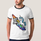 Sorry not Sorry Eenhoringbel T-shirt (Voorkant)