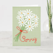 Sorry of sympathie Wenskaart Kaart (Voorkant)