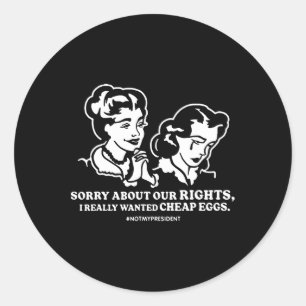 Sorry over onze rechten. Ik wilde echt goedkope ei Ronde Sticker