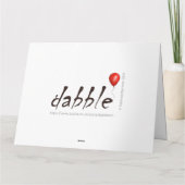 Sorry Polar Beer Folded Wenskaart Kaart (Achterkant)