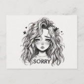 Sorry Postcard Briefkaart (Voorkant)