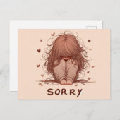 Sorry Postcards  Briefkaart (Voorkant / Achterkant)