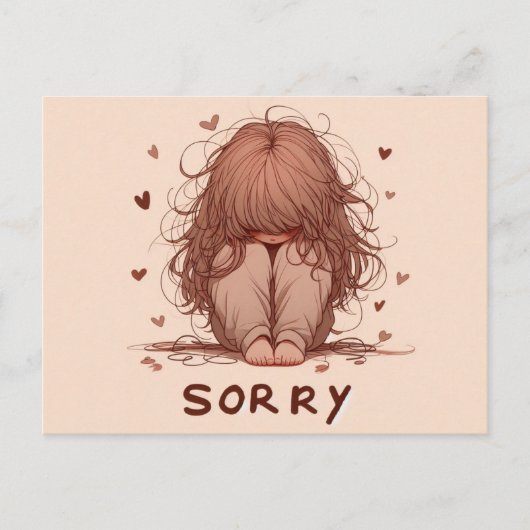 Sorry Postcards  Briefkaart (Voorkant)