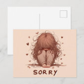 Sorry Postkaarten (Voorkant / Achterkant)