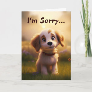 Sorry... Puppy Hondenogen Kaart