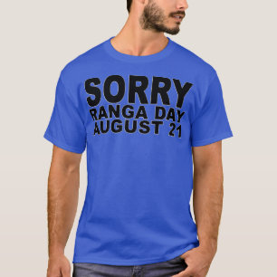 Sorry Ranga Dag 2 T-shirt