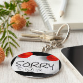 Sorry-rec23 Sleutelhanger (Zijkant)