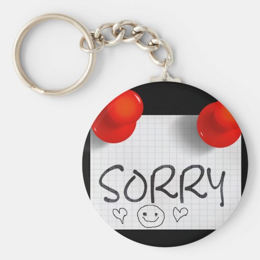 Sorry-rec23 Sleutelhanger (Voorkant)