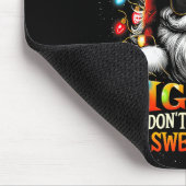 Sorry Rizzlers Sigmas Don't Do Ugly Sweaters Santa Muismat (Hoek)