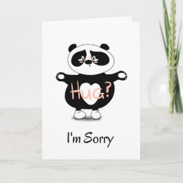 Sorry Sad Panda Kaart