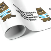 Sorry Sally, het is nog geen Groundhog Dag! Cadeaupapier (Rol Hoek)