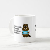 Sorry Sally, het is nog geen Groundhog Dag! Mok (Voorkant links)