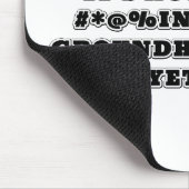 Sorry Sally, het is nog niet #*@%ing Groundhog Day Muismat (Hoek)