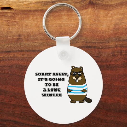 Sorry Sally, Long Winter Sleutelhanger (Voorkant)