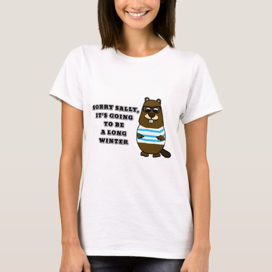 Sorry Sally, Long Winter T-shirt (Voorkant)