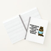 Sorry Sally, nog 6 weken winter Notitieboek (Binnen)