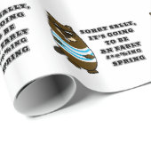 Sorry Sally, vroeg #*@%ing lente Cadeaupapier (Rol Hoek)