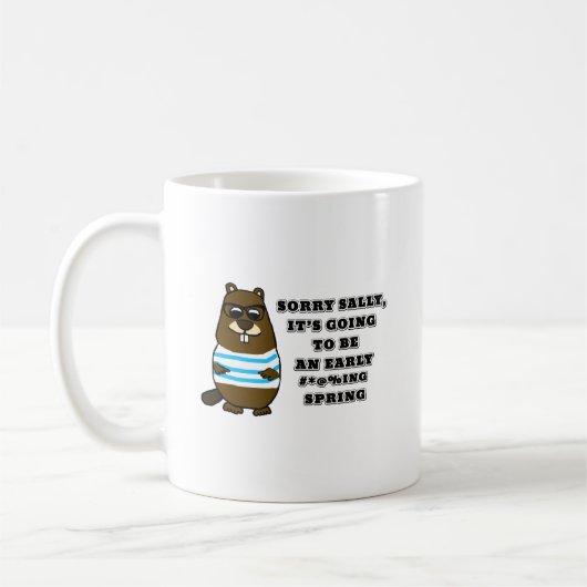 Sorry Sally, vroeg #*@%ing lente Koffiemok (Links)