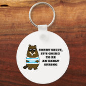 Sorry Sally, vroege lente Sleutelhanger (Achterkant)