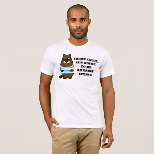 Sorry Sally, vroege lente T-shirt (Voorkant volledig)