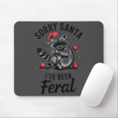 Sorry Santa Ik Ben Wild Grappige Wasbeer Kerst Muismat (Met muis)