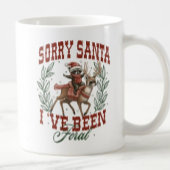 Sorry Santa, I've Been Feral-Holiday Mug Koffiemok