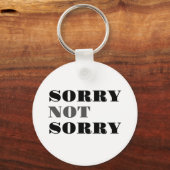 Sorry, Sleutelhanger (Voorkant)