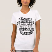 Sorry Sunshine Grappig T-Shirt (WIT) (Voorkant)