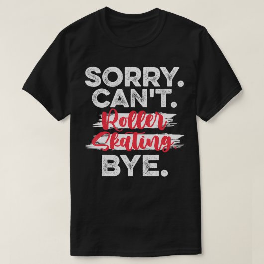 Sorry T-shirt (Design voorkant)