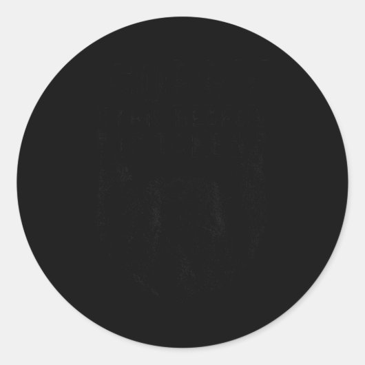 Sorry This Beard Is Taken Funny Country Retro Fath Ronde Sticker (Voorkant)