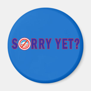 Sorry toch? Anti-Obama-producten Magneet