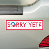 Sorry toch? bumpersticker (Op auto)